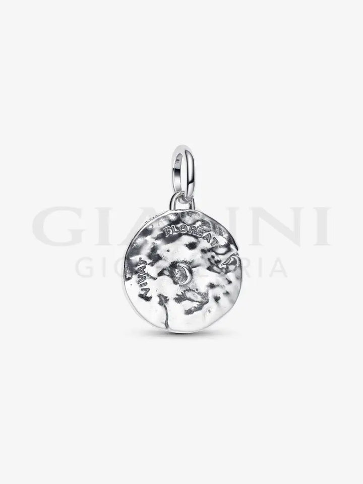 Charm Pandora - Medallion Fiore di Ciliegio ’Vivat Floreat’ Charm