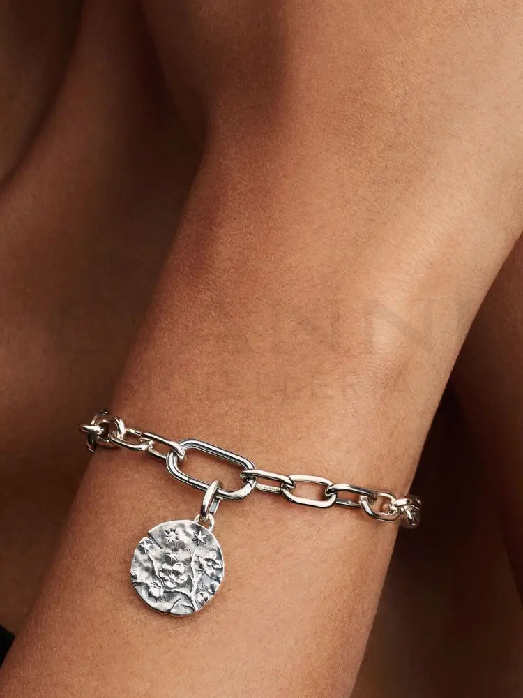 Charm Pandora - Medallion Fiore di Ciliegio ’Vivat Floreat’ Charm