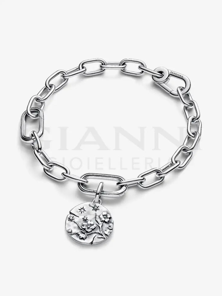 Charm Pandora - Medallion Fiore di Ciliegio ’Vivat Floreat’ Charm