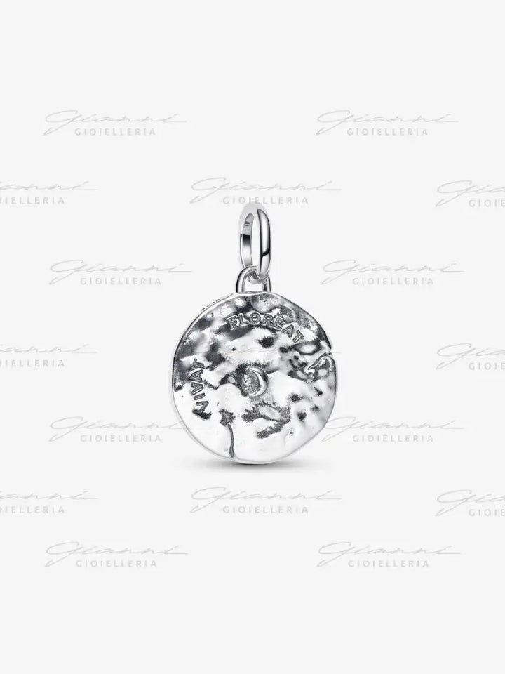 Charm Pandora - Medallion Fiore di Ciliegio ’Vivat Floreat’ Charm