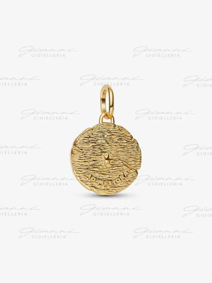 Charm Pandora - Medallion Frecce ’Ad Meliora’ Charm