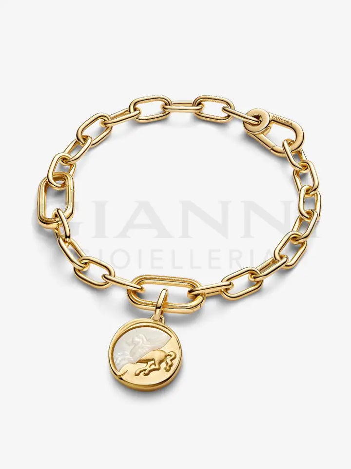 Charm Pandora - Medallion Pegaso ’Ex Animo’ Charm