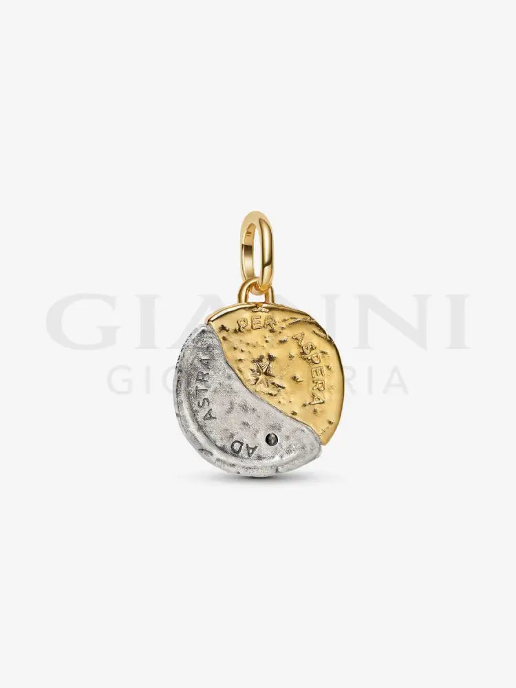 Charm Pandora - Medallion Sole e Luna ’Ad Astra Per Aspera’ Charm