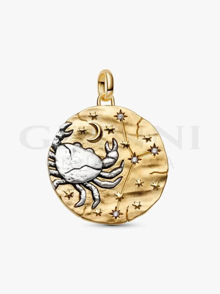 Charm Pandora - Medallion XL Cancro ’Intuitio Animi’ - Charm