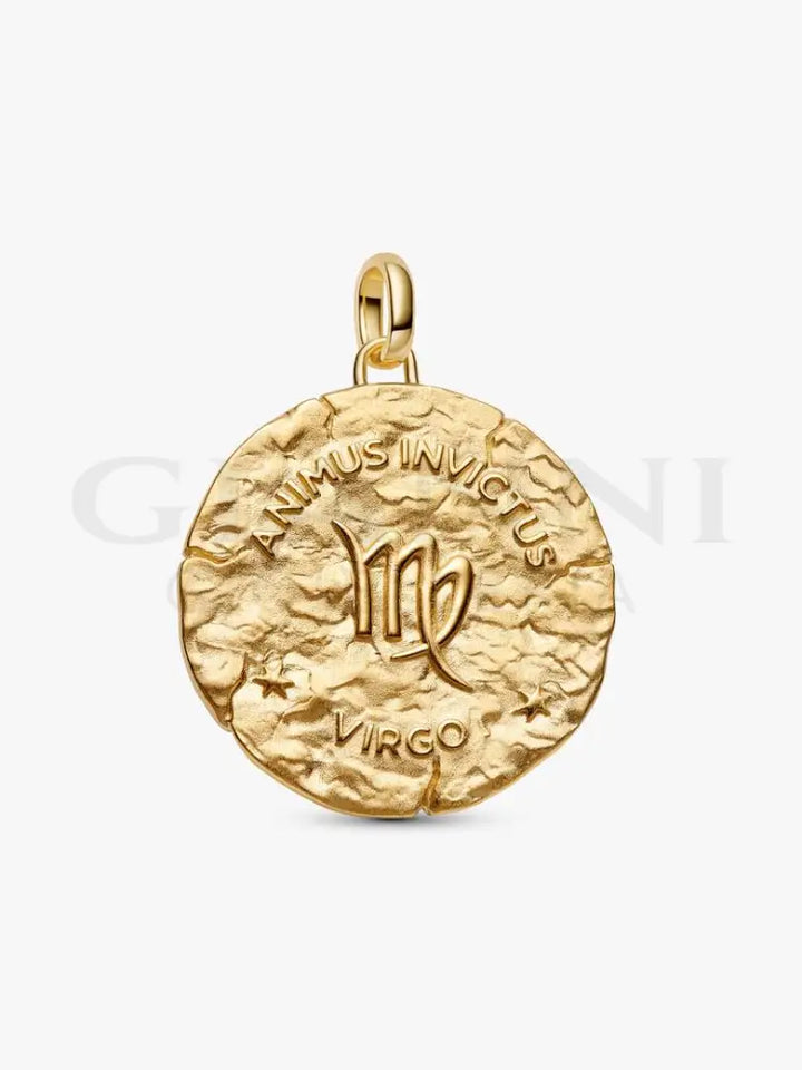 Charm Pandora - Medallion XL Vergine ’Animus Invictus’ - Charm