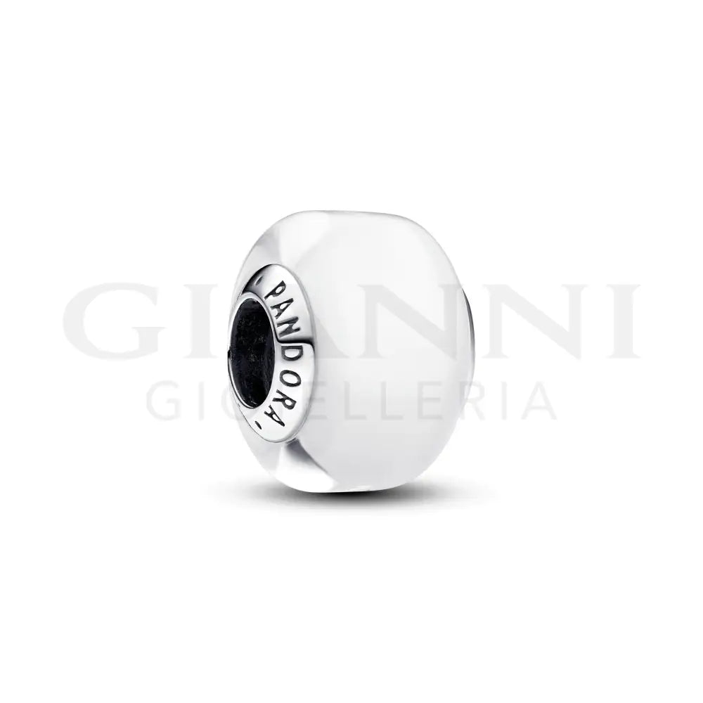 Charm Pandora - Mini Vetro di Murano Bianco Charm