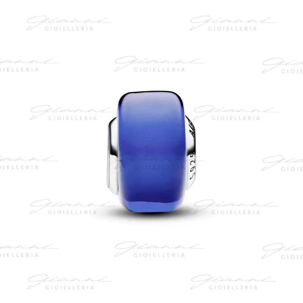 Charm Pandora - Mini Vetro di Murano Blu Charm