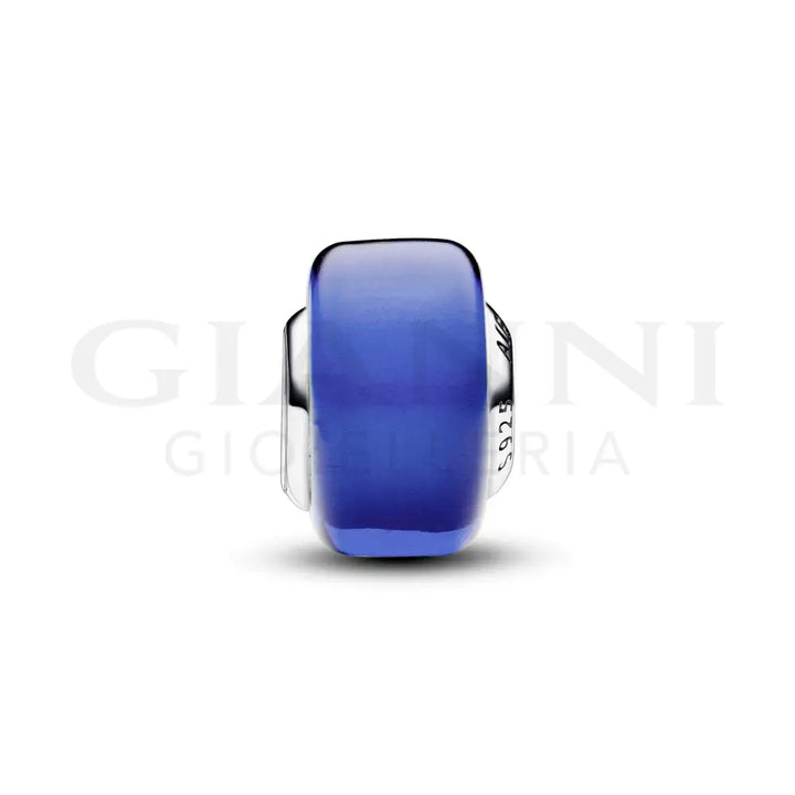 Charm Pandora - Mini Vetro di Murano Blu Charm
