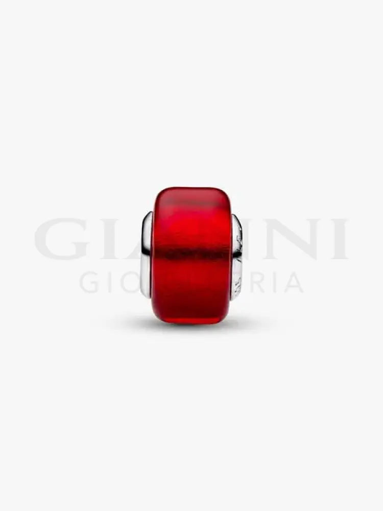 Charm Pandora - Mini Vetro di Murano Rosso Charm