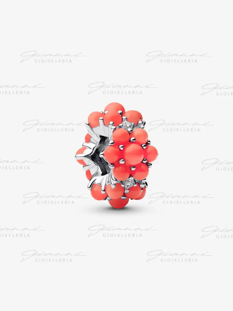 Charm Pandora - Oceano Color Corallo Charm