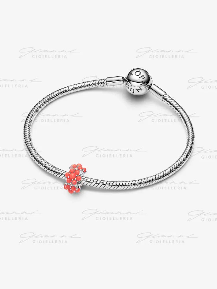 Charm Pandora - Oceano Color Corallo Charm