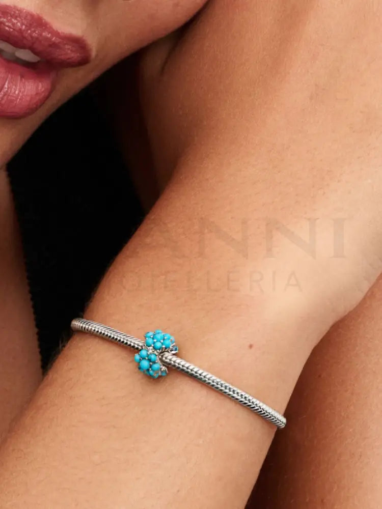 Charm Pandora - Oceano Color Turchese Charm