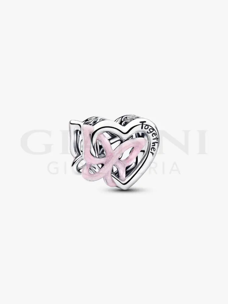 Charm Pandora - Openwork Cuore e Farfalla - Charm