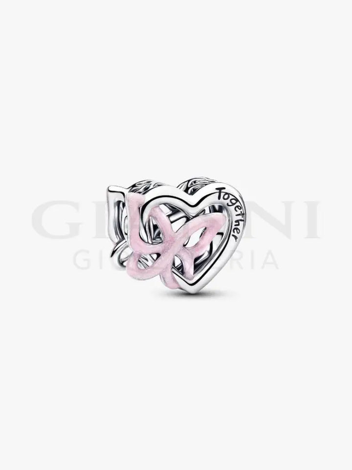 Charm Pandora - Openwork Cuore e Farfalla - Charm