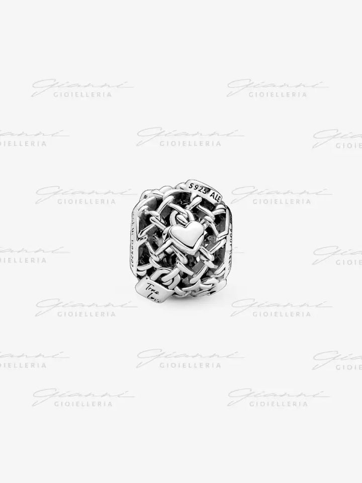 Charm Pandora - Openwork Lucchetti d’Amore Charm
