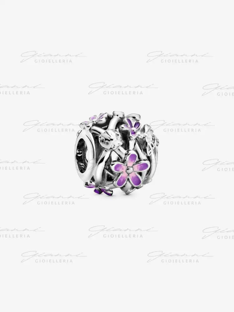 Charm Pandora - Openwork Margherita Viola Charm