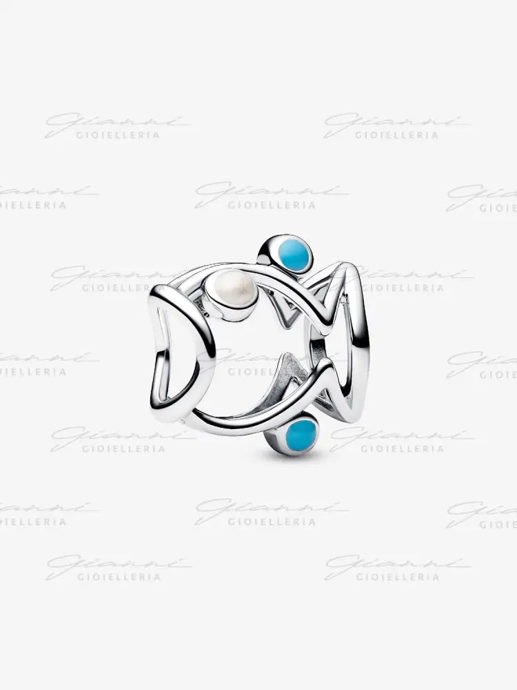 Charm Pandora - Openwork Pesce Charm