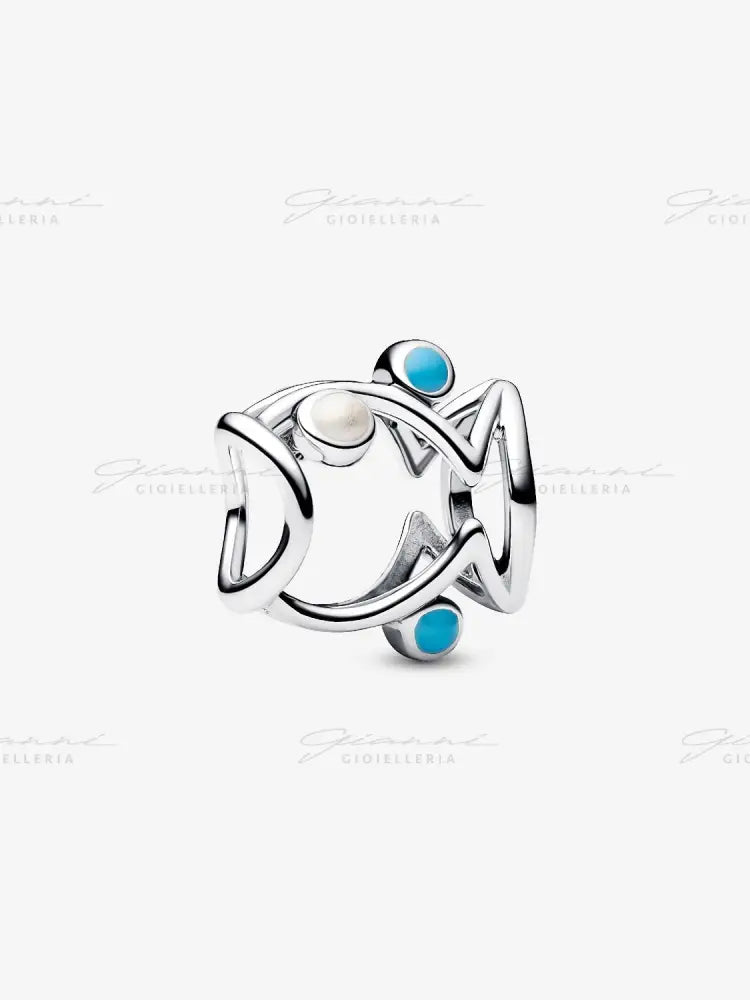 Charm Pandora - Openwork Pesce Charm