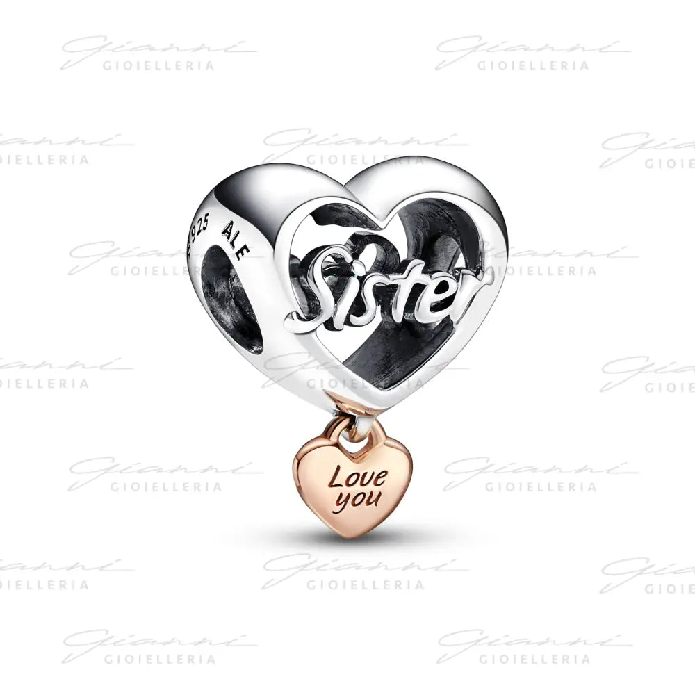 Charm Pandora - Openwork Sister Charm