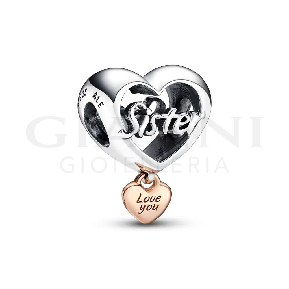Charm Pandora - Openwork Sister Charm
