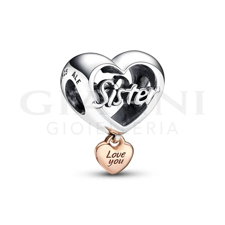 Charm Pandora - Openwork Sister Charm