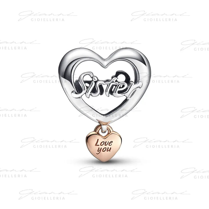 Charm Pandora - Openwork Sister Charm