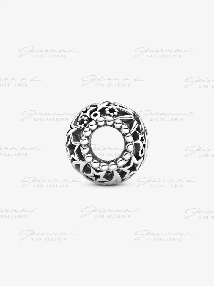 Charm Pandora - Openwork Sole Stelle e Luna Charm