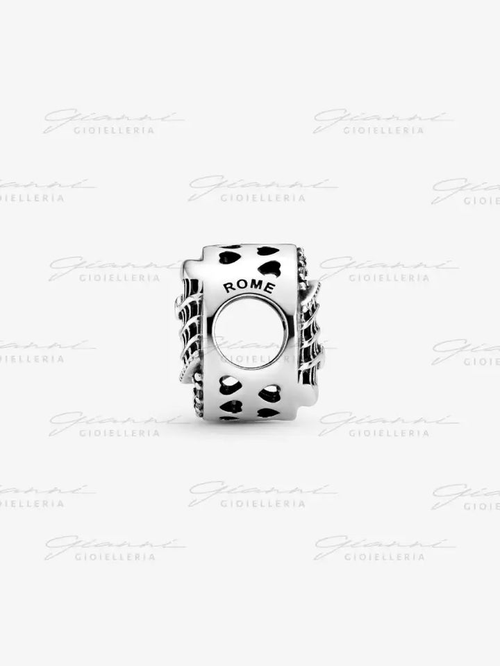 Charm Pandora - Openwork stile Colosseo di Roma Charm