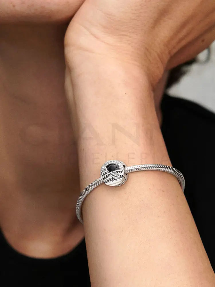 Charm Pandora - Openwork stile Colosseo di Roma Charm