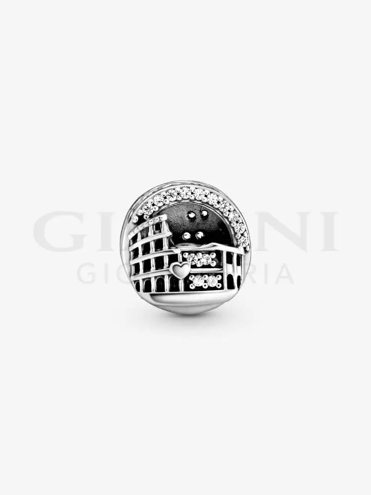 Charm Pandora - Openwork stile Colosseo di Roma Charm