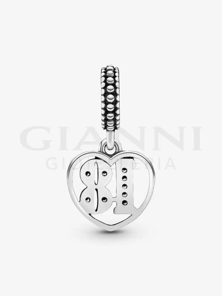 Charm Pandora - Pendente 18 Anni Charm