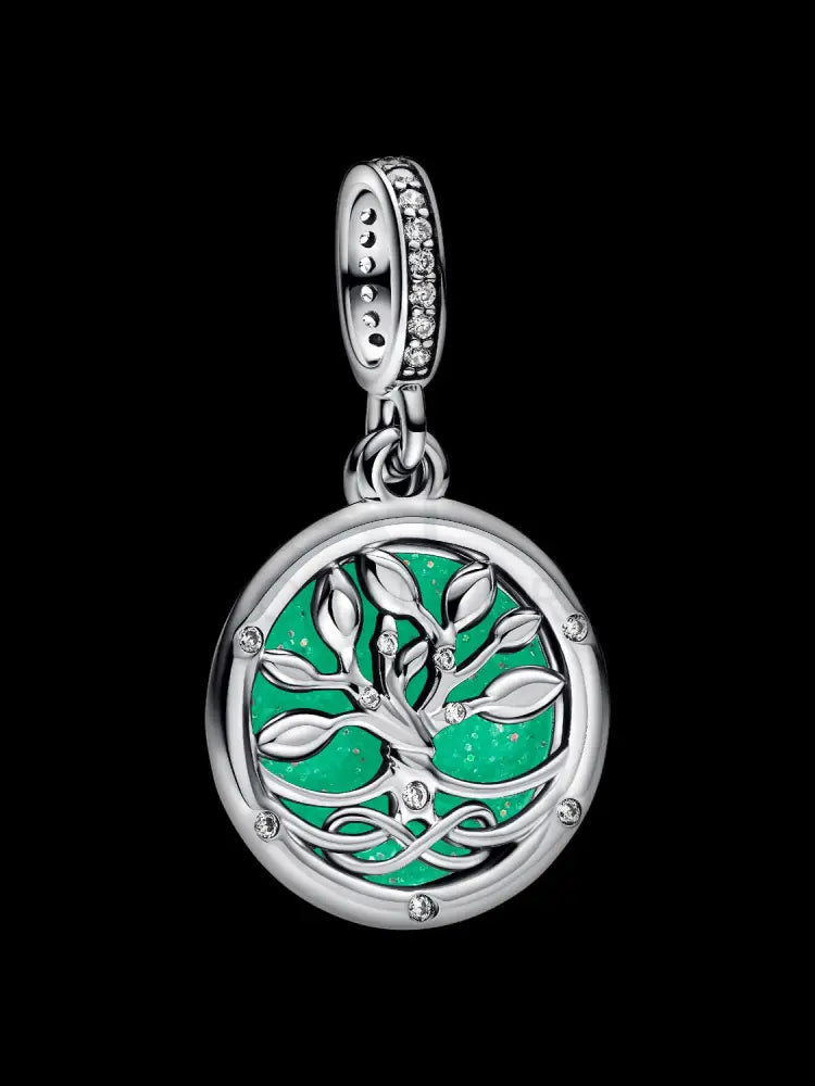 Charm Pandora - Pendente Albero della Famiglia che si illumina al buio Charm