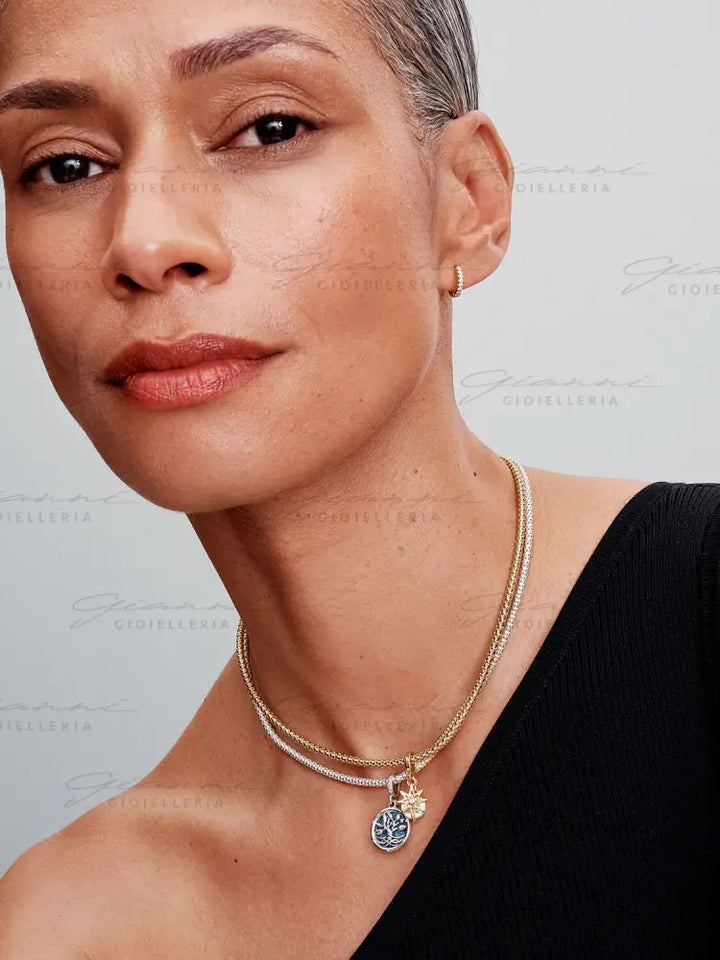 Charm Pandora - Pendente Albero della Famiglia che si illumina al buio Charm