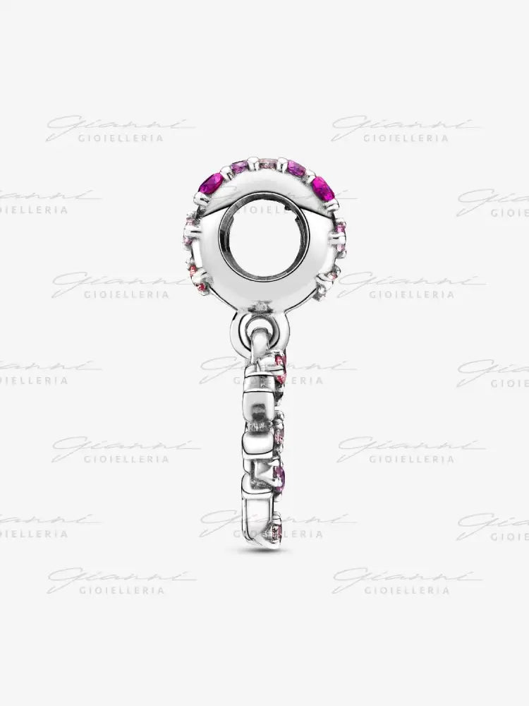 Charm Pandora - Pendente Albero della famiglia Pietre rosa Charm