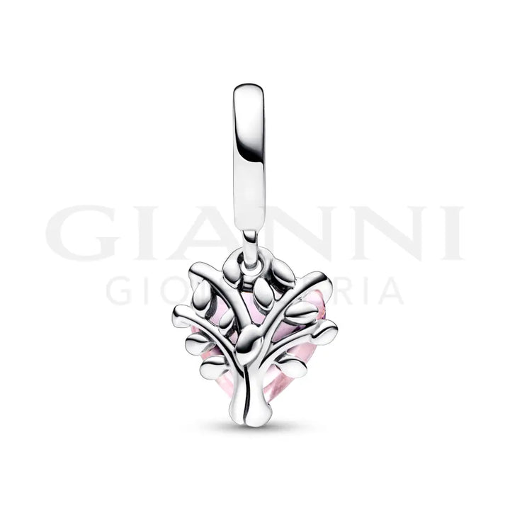Charm Pandora - Pendente Albero della Famiglia Rosa Charm
