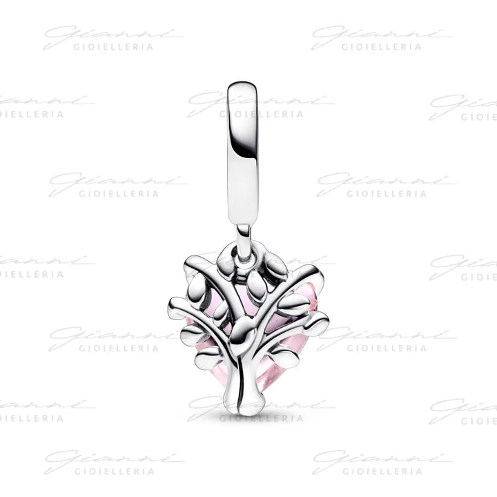 Charm Pandora - Pendente Albero della Famiglia Rosa Charm