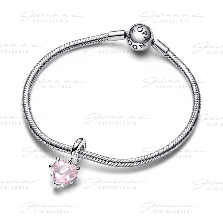 Charm Pandora - Pendente Albero della Famiglia Rosa Charm