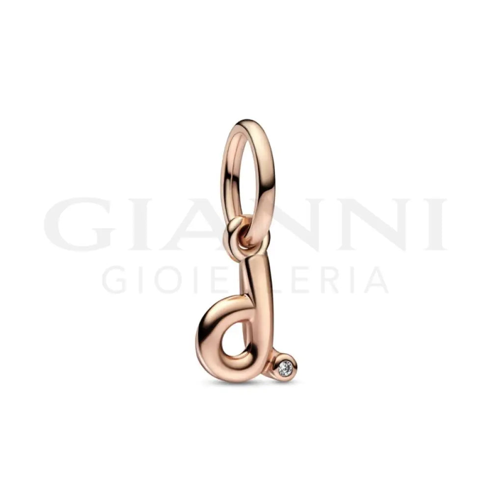 Charm Pendente Pandora Alfabeto con Lettera D Charm