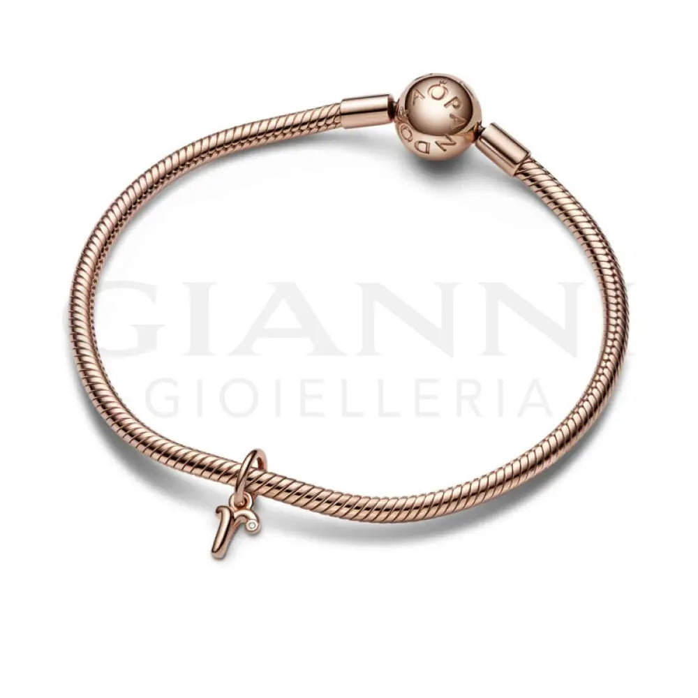 Charm Pendente Pandora Alfabeto con Lettera R Charm