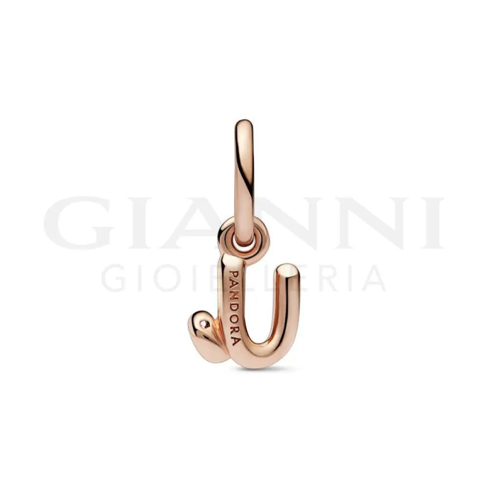 Charm Pandora - Pendente Alfabeto con Lettera U Charm