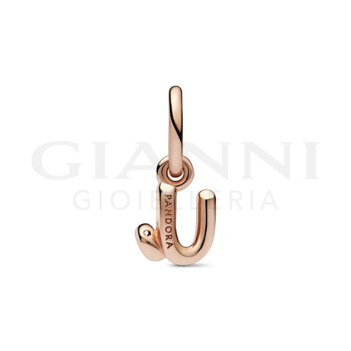 Charm Pandora - Pendente Alfabeto con Lettera U Charm