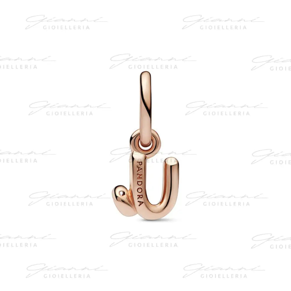 Charm Pandora - Pendente Alfabeto con Lettera U Charm