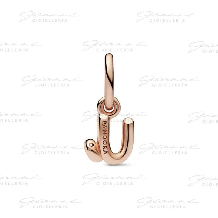 Charm Pandora - Pendente Alfabeto con Lettera U Charm