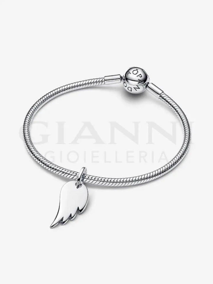 Charm Pandora - Pendente Ali d’Angelo da incidere Charm