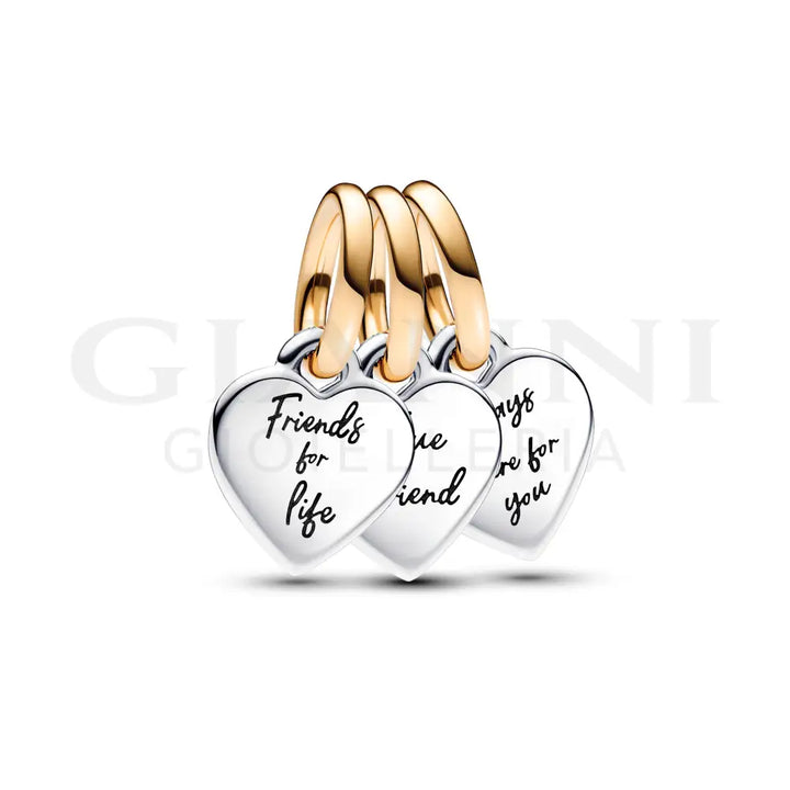 Charm Pandora - Pendente ’Amici per sempre’ Divisibile Charm