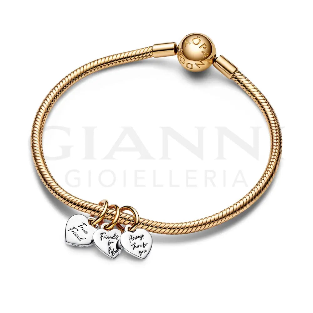 Charm Pandora - Pendente ’Amici per sempre’ Divisibile Charm