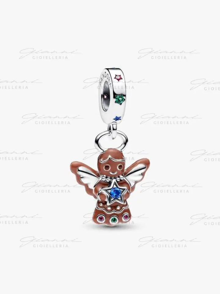 Charm Pandora - Pendente Angelo Pan di Zenzero Charm