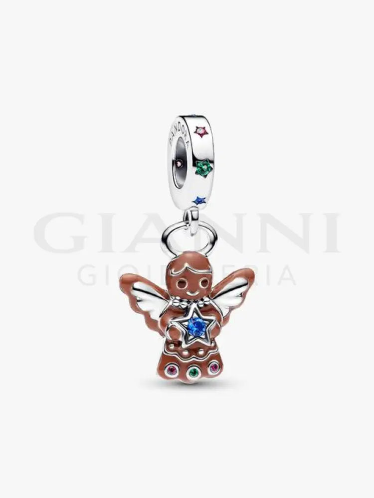 Charm Pandora - Pendente Angelo Pan di Zenzero Charm
