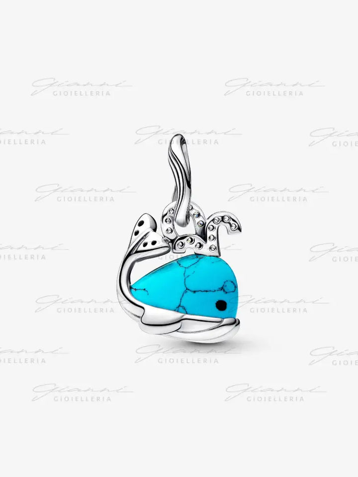 Charm Pandora - Pendente Balena Turchese Charm
