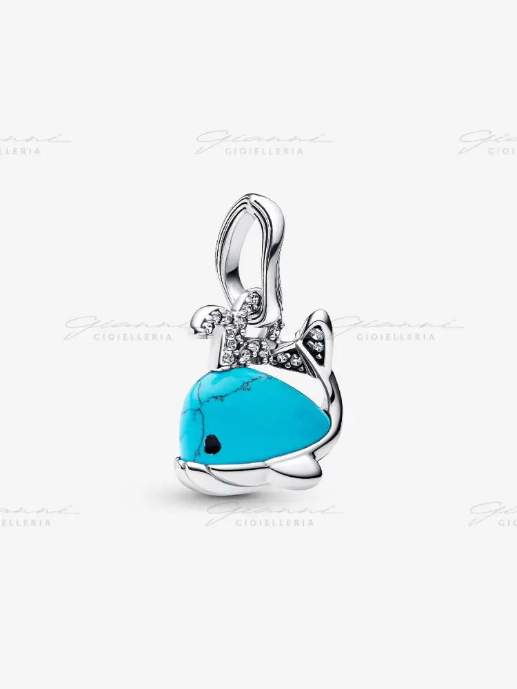 Charm Pandora - Pendente Balena Turchese Charm